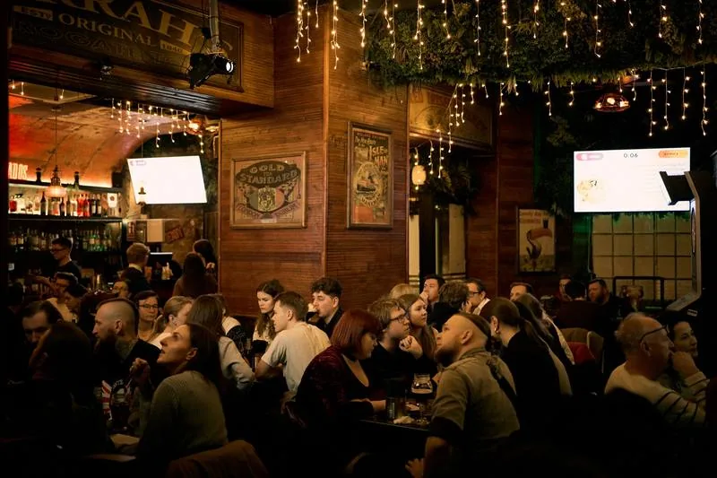 Packed House at Wild Rover Barcelona