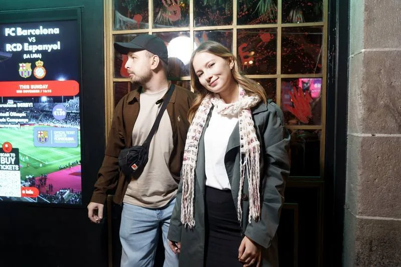 Friends at Wild Rover Barcelona